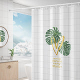 Maxbell Home Shower Curtain Rod Expandable Adjustable Tension New White 210-260cm