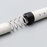 Maxbell Home Shower Curtain Rod Expandable Adjustable Tension New White 210-260cm