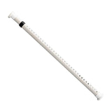 Maxbell Home Shower Curtain Rod Expandable Adjustable Tension New White 210-260cm