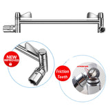 Maxbell Adjustable Shower Arm Bracket with Tooth Extension Rod Bathroom Accessories