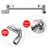 Maxbell Adjustable Shower Arm Bracket with Tooth Extension Rod Bathroom Accessories