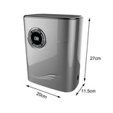 Maxbell 42W Mini Dehumidifier 1.2L Water Tank Moisture Absorber for Bathroom Silver