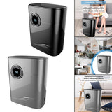 Maxbell Electric Dehumidifier Portable with 1.2L Water Tank Auto Shutoff for Home Black