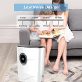 Maxbell Electric US Plug Dehumidifier with 1200ml Water Tank Auto Shutoff for Home