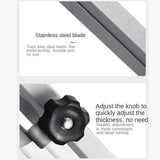 Maxbell Manual Frozen Meat Slicer Beef Slicing Machine Mutton Cutter Stainles Steel