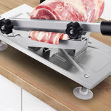 Maxbell Manual Frozen Meat Slicer Beef Slicing Machine Mutton Cutter Stainles Steel