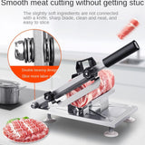 Maxbell Manual Frozen Meat Slicer Beef Slicing Machine Mutton Cutter Stainles Steel