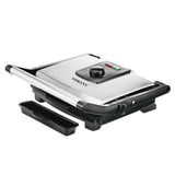 Maxbell Nonstick Plate Grill Appliance Electric Griddle Panini Maker 2000W Eu Plug