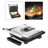Maxbell Nonstick Plate Grill Appliance Electric Griddle Panini Maker 2000W Eu Plug