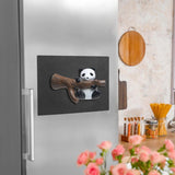 Maxbell 3D Panda Refrigerator Magnets Fridge Sticker Home Whiteboard Cabinets Decor hang branch