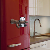 Maxbell 3D Panda Refrigerator Magnets Fridge Sticker Home Whiteboard Cabinets Decor hang branch