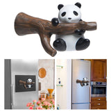Maxbell 3D Panda Refrigerator Magnets Fridge Sticker Home Whiteboard Cabinets Decor hang branch