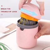 Maxbell Mini Manual Lemon Squeezer Citrus Fruit Juicer Fruit Hand Press Juicer Blue