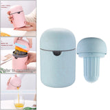 Maxbell Mini Manual Lemon Squeezer Citrus Fruit Juicer Fruit Hand Press Juicer Blue