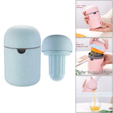 Maxbell Mini Manual Lemon Squeezer Citrus Fruit Juicer Fruit Hand Press Juicer Blue