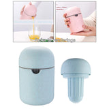 Maxbell Mini Manual Lemon Squeezer Citrus Fruit Juicer Fruit Hand Press Juicer Blue