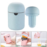 Maxbell Mini Manual Lemon Squeezer Citrus Fruit Juicer Fruit Hand Press Juicer Blue