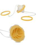 Maxbell Throw Egg Scrambler Golden Egg Yolk Shaker Mixer Scramble Eggs  Yellow