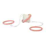 Maxbell Throw Egg Scrambler Golden Egg Yolk Shaker Mixer Scramble Eggs  Pink