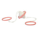 Maxbell Throw Egg Scrambler Golden Egg Yolk Shaker Mixer Scramble Eggs  Pink