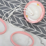 Maxbell Throw Egg Scrambler Golden Egg Yolk Shaker Mixer Scramble Eggs  Pink