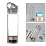 Maxbell Hydrogen Water Bottle 400ml Hydrogen Rich Water Maker Ionizer for Family Use