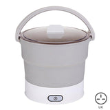 Maxbell Foldable Electric Hotpot Cooker for Dormitory Camping Stainless Steel Base