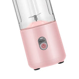Maxbell Portable Blender USB Juicer Cup Fruit Mixing Rechargeable for Travel Pink