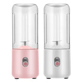 Maxbell Portable Blender USB Juicer Cup Fruit Mixing Rechargeable for Travel Pink