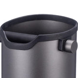 Maxbell Portable Coffee Knock Box Container Waste Bucket for Coffee Machine Non-Slip Black