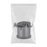 Maxbell Portable Coffee Knock Box Container Waste Bucket for Coffee Machine Non-Slip Black