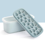 Maxbell 26 Cubes Home Refrig Silicone Ice Cube Tray Mold Container Blue