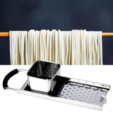 Maxbell Stainless Steel Manual Shaver Noodle Planer Spaetzle Dumpling Maker Slicer