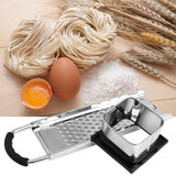 Maxbell Stainless Steel Manual Shaver Noodle Planer Spaetzle Dumpling Maker Slicer