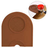 Maxbell Silicone Coffee Mat Espresso Latte Art Tamper Tamping Rest Mat Browm S