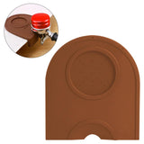 Maxbell Silicone Coffee Mat Espresso Latte Art Tamper Tamping Rest Mat Browm S