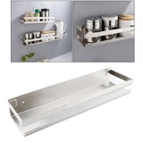 Maxbell Wall Mounted Towel Rack Bathroom Organizer Without Occupying Large Space 40x10x5.8cm