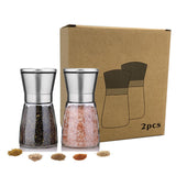 Maxbell  Salt and Pepper Grinder Adjustable Coarseness Spice Short