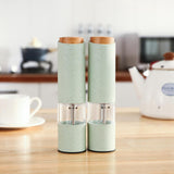 Maxbell Automatic Electric Salt and Pepper Mill Shaker Salt Miller Crusher Green