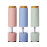 Maxbell Automatic Electric Salt and Pepper Mill Shaker Salt Miller Crusher Green