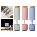 Maxbell Automatic Electric Salt and Pepper Mill Shaker Salt Miller Crusher Green