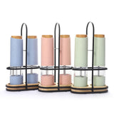 Maxbell Automatic Electric Salt and Pepper Mill Shaker Salt Miller Crusher Green