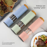 Maxbell Automatic Electric Salt and Pepper Mill Shaker Salt Miller Crusher Green
