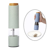 Maxbell Automatic Electric Salt and Pepper Mill Shaker Salt Miller Crusher Green