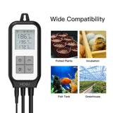 Maxbell WiFi Temperature Controller Thermostat Heating Cooling Outlet APP Control