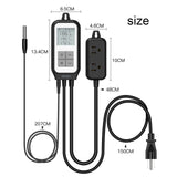 Maxbell WiFi Temperature Controller Thermostat Heating Cooling Outlet APP Control