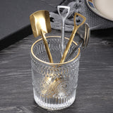 Maxbell Ice Cream Spoon Coffee Spoon Cutlery Shovel Shape Stirring Scoop Flatware point silver