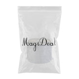 Maxbell Round Microwave Food Steamer BPA Free Heating Steamer White L 3 Tier