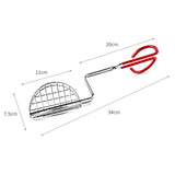 Maxbell Stainless Steel Mexican Taco Tortilla Crust Molding Tool Clip