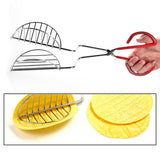 Maxbell Stainless Steel Mexican Taco Tortilla Crust Molding Tool Clip